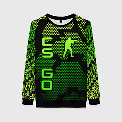 Свитшот женский CS GO Oko, цвет: 3D-черный