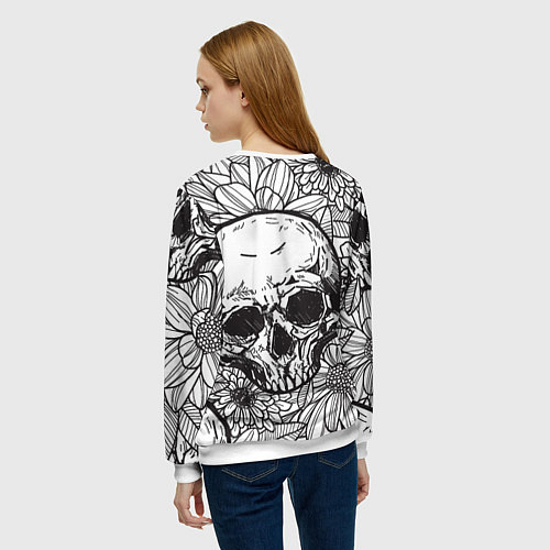 Женский свитшот Megadeth / 3D-Белый – фото 4