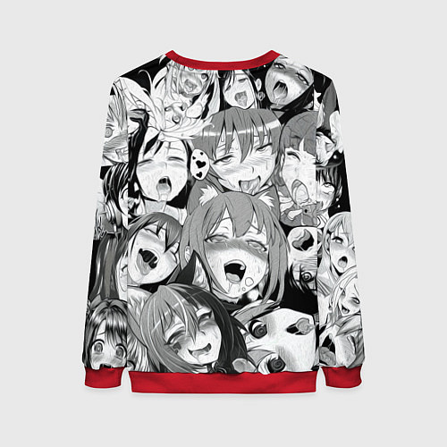 Женский свитшот АХЕГАО / 3D-Красный – фото 2