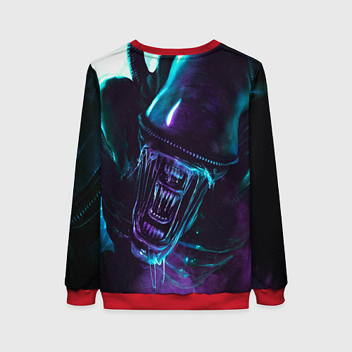 Женский свитшот ЧУЖОЙ / 3D-Красный – фото 2