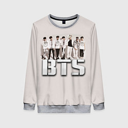Свитшот женский BTS, цвет: 3D-меланж
