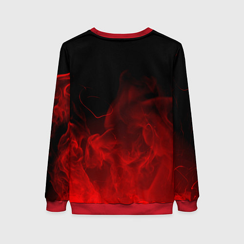 Женский свитшот RUST / 3D-Красный – фото 2