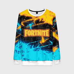Свитшот женский FORTNITE, цвет: 3D-белый