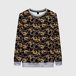 Свитшот женский Versace, цвет: 3D-меланж