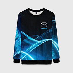 Свитшот женский MAZDA, цвет: 3D-черный