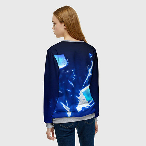 Женский свитшот TOWER OF GOD / 3D-Меланж – фото 4