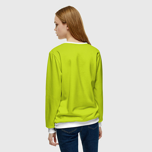 Женский свитшот Суета Вокруг / 3D-Белый – фото 4