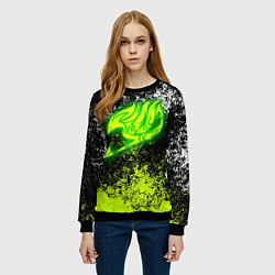 Свитшот женский FAIRY TAIL, цвет: 3D-черный — фото 2