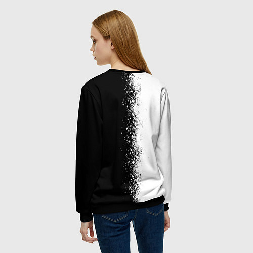 Женский свитшот MONSTER ENERGY / 3D-Черный – фото 4