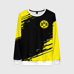 Свитшот женский BORUSSIA, цвет: 3D-белый