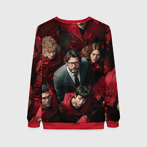 Женский свитшот La Casa de Papel Z / 3D-Красный – фото 2