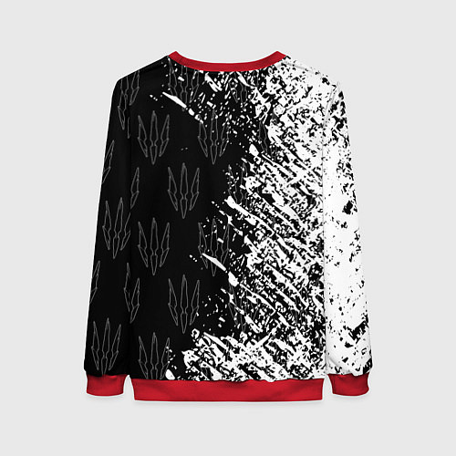 Женский свитшот The Witcher / 3D-Красный – фото 2