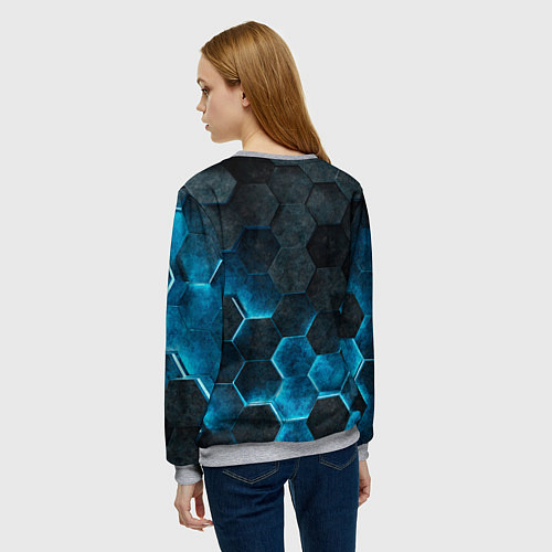 Женский свитшот Fairy Tail / 3D-Меланж – фото 4