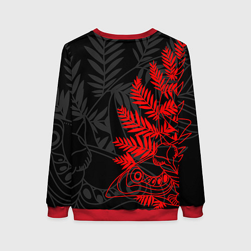 Женский свитшот THE LAST OF US 2 / 3D-Красный – фото 2