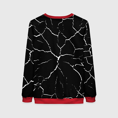 Женский свитшот The Witcher / 3D-Красный – фото 2