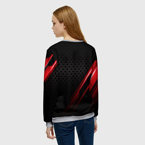 Женский свитшот The Witcher / 3D-Меланж – фото 4