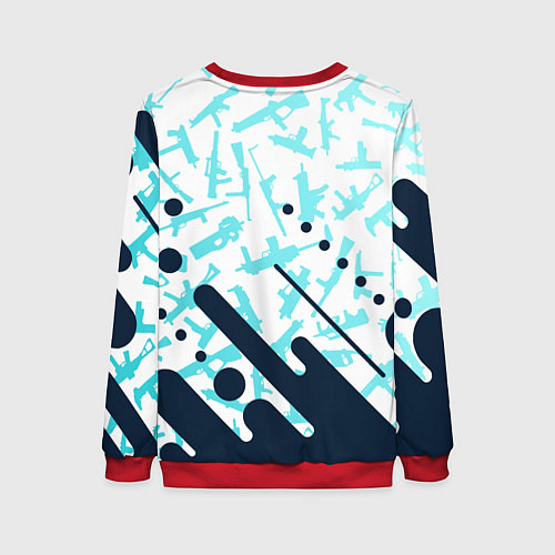 Женский свитшот CS GO КС ГО / 3D-Красный – фото 2