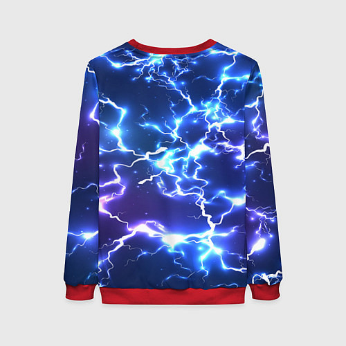 Женский свитшот FORTNITE x MARSHMELLO / 3D-Красный – фото 2