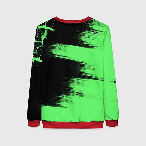 Женский свитшот Kawasaki / 3D-Красный – фото 2