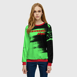 Свитшот женский Kawasaki, цвет: 3D-красный — фото 2