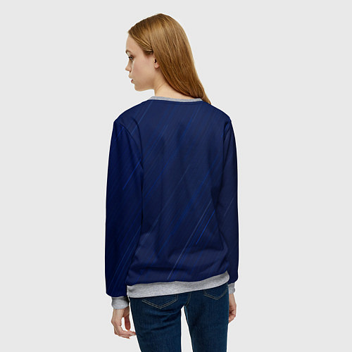 Женский свитшот SUBARU / 3D-Меланж – фото 4