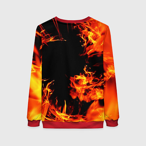 Женский свитшот FAIRY TAIL ХВОСТ ФЕИ / 3D-Красный – фото 2