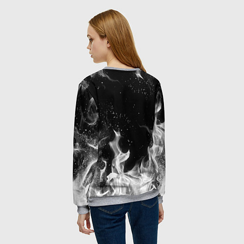 Женский свитшот FAIRY TAIL ХВОСТ ФЕИ / 3D-Меланж – фото 4
