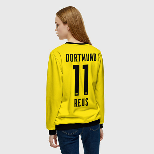 Женский свитшот Reus Borussia Dortmund 20-21 / 3D-Черный – фото 4