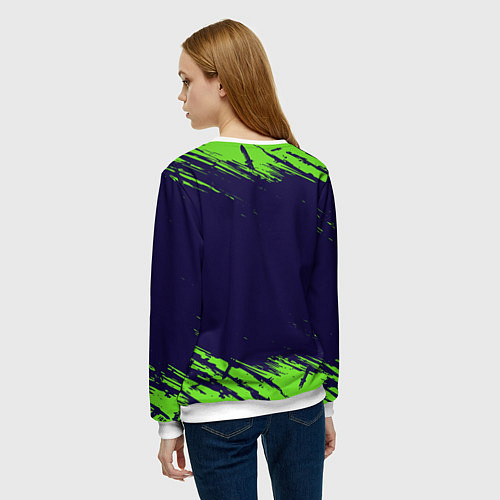 Женский свитшот FREE FIRE ФРИ ФАЕР / 3D-Белый – фото 4