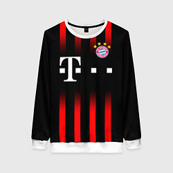 Свитшот женский FC Bayern Munchen, цвет: 3D-белый