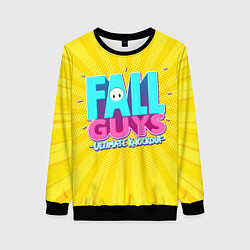 Свитшот женский Fall Guys, цвет: 3D-черный