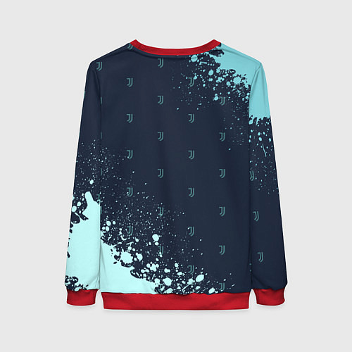 Женский свитшот JUVENTUS ЮВЕНТУС / 3D-Красный – фото 2