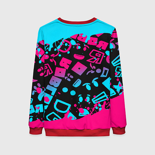 Женский свитшот Roblox / 3D-Красный – фото 2