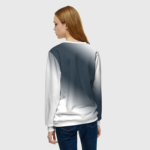 Женский свитшот LEXUS ЛЕКСУС / 3D-Белый – фото 4