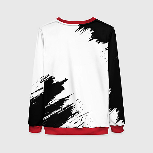 Женский свитшот METALLICA МЕТАЛЛИКА / 3D-Красный – фото 2