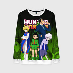 Свитшот женский Hunter x Hunter, цвет: 3D-белый