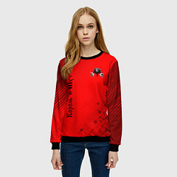 Свитшот женский КОРОЛЬ И ШУТ, цвет: 3D-черный — фото 2