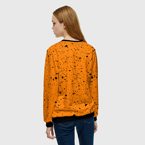 Женский свитшот КОРОЛЬ И ШУТ / 3D-Черный – фото 4