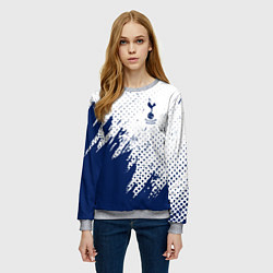 Свитшот женский Tottenham Hotspur, цвет: 3D-меланж — фото 2