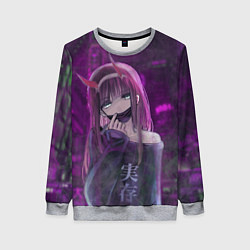 Женский свитшот Zero Two in mask