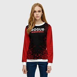 Свитшот женский Rogue Company art, цвет: 3D-белый — фото 2