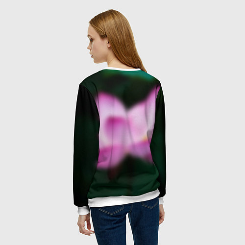 Женский свитшот Zero Two / 3D-Белый – фото 4