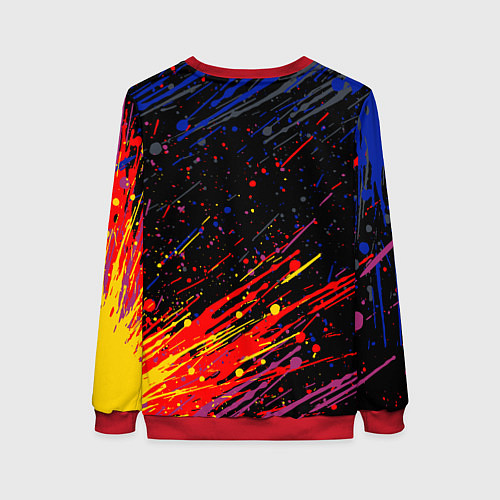 Женский свитшот AMONG US / 3D-Красный – фото 2