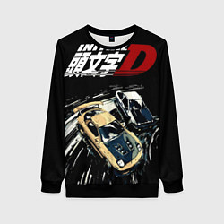 Свитшот женский Initial D Z, цвет: 3D-черный