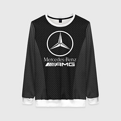 Свитшот женский MERCEDES-BENZ, цвет: 3D-белый