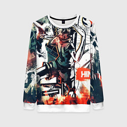 Свитшот женский Haikyu Haikyuu Haikuu, цвет: 3D-белый