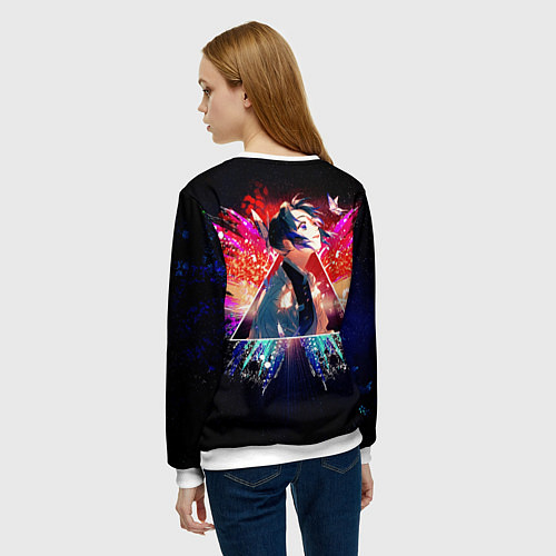 Женский свитшот Шинобу Кочо / 3D-Белый – фото 4