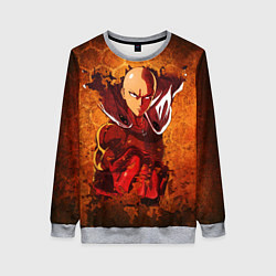Свитшот женский Ванпанчмен, цвет: 3D-меланж