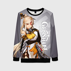 Свитшот женский GENSHIN IMPACT, НИН ГУАН, цвет: 3D-черный