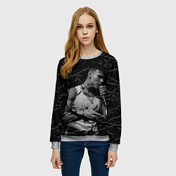 Свитшот женский NILETTO, цвет: 3D-меланж — фото 2